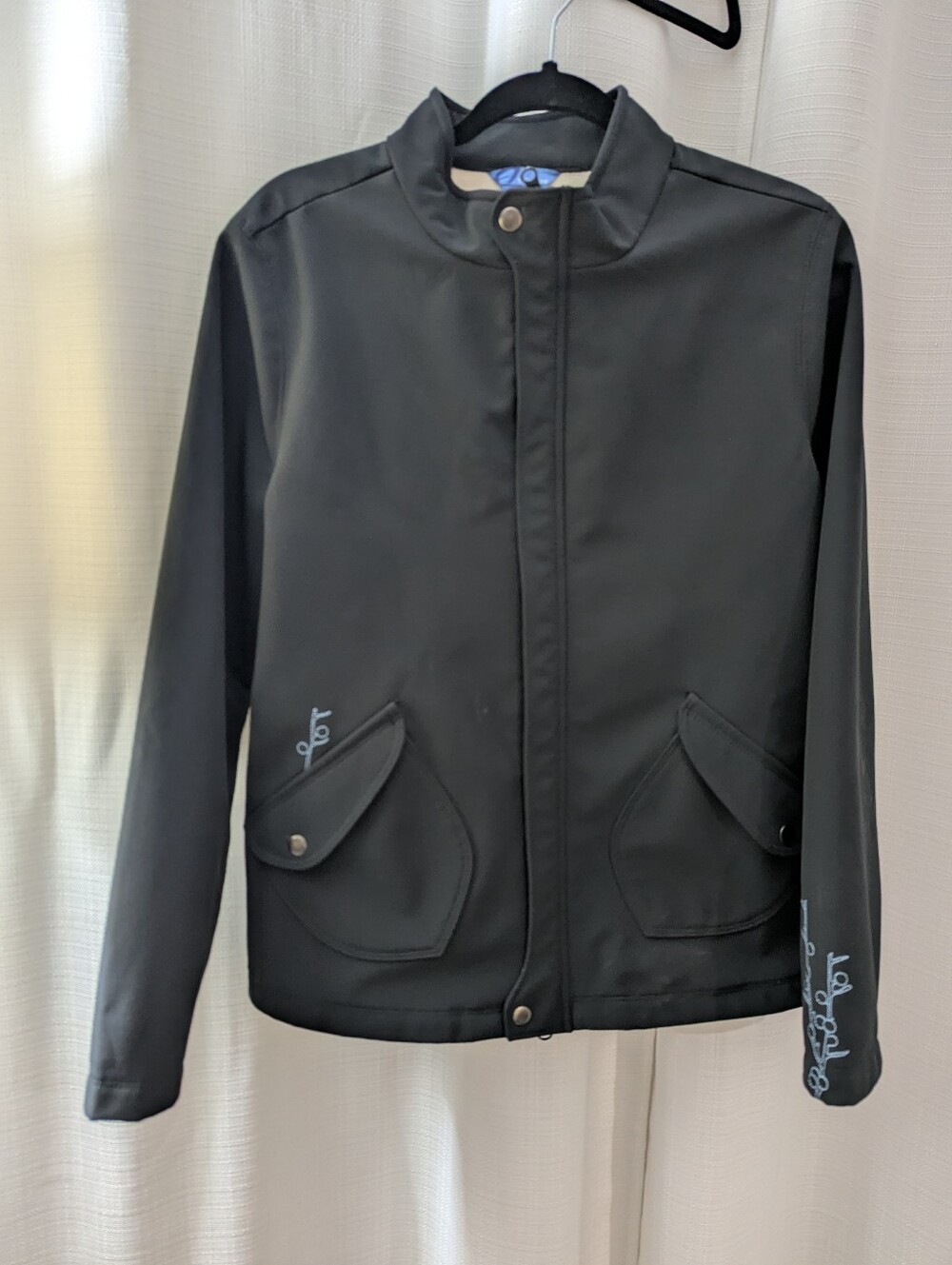 Title Nine Women's Black Jacket Softshell With Sherpa Lining XL